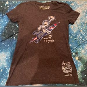 Vintage Style Houston Rockets Tee Shirt 🚀 🏀